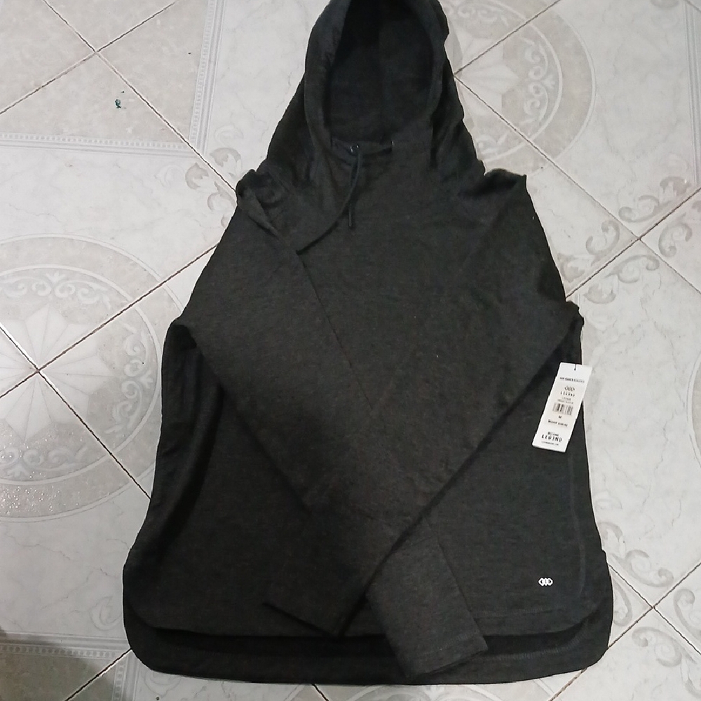 Womens LEG3ND Charcoal Gray Hoodie Sweater